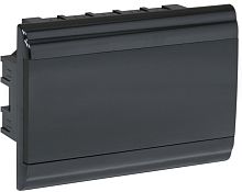 Бокс IEK PRIME ЩРВ-П-12 210x306x102 IP41 черная дверь, черный корпус картинка 